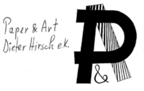 P&A Paper & Art Dieter Hirsch e.K. Logo (DPMA, 14.08.2000)