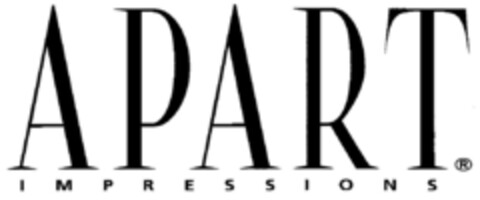 APART IMPRESSIONS Logo (DPMA, 11.10.2000)
