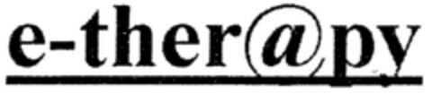 e-ther@py Logo (DPMA, 21.09.2001)