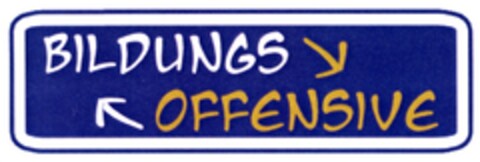 BILDUNGS OFFENSIVE Logo (DPMA, 16.06.2009)