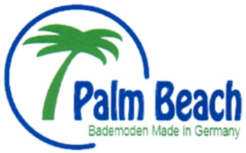 Palm Beach Bademoden Made in Germany Logo (DPMA, 01.08.2009)