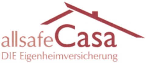 allsafeCasa DIE Eigenheimversicherung Logo (DPMA, 08/31/2009)