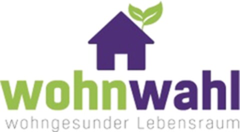 wohnwahl wohngesunder Lebensraum Logo (DPMA, 07/29/2013)