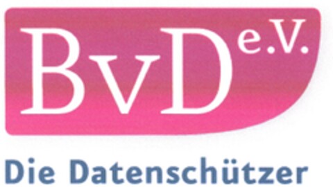 BvD e.V. Die Datenschützer Logo (DPMA, 12.06.2014)