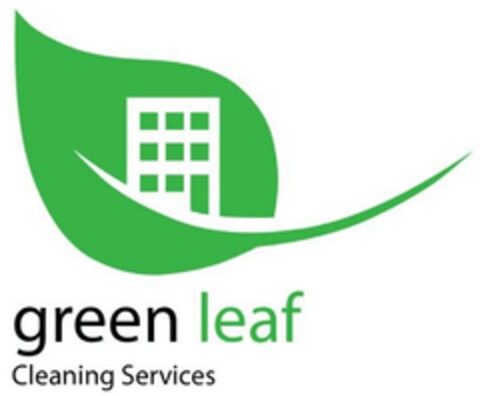 green leaf Cleaning Services Logo (DPMA, 06/28/2016)