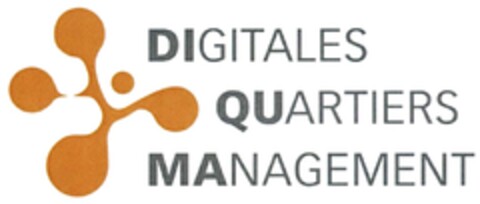 DIGITALES QUARTIERS MANAGEMENT Logo (DPMA, 01.03.2018)