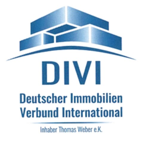 DIVI Deutscher Immobilien Verbund International Inhaber Thomas Weber e.K. Logo (DPMA, 10.09.2018)