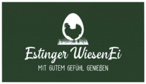 Estinger WiesenEi MIT GUTEM GEFÜHL GENIEßEN Logo (DPMA, 20.08.2020)