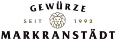 GEWÜRZE SEIT 1992 MARKRANSTÄDT Logo (DPMA, 07/02/2021)