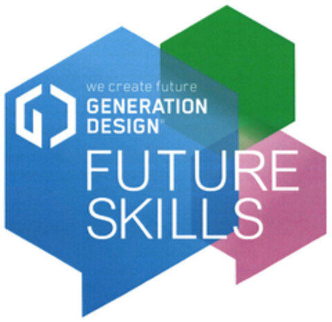 we create future GENERATION DESIGN FUTURE SKILLS Logo (DPMA, 15.10.2021)