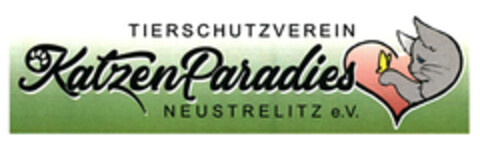 TIERSCHUTZVEREIN KatzenParadies NEUSTRELITZ e.V. Logo (DPMA, 20.11.2021)