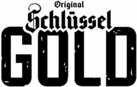 Original Schlüssel GOLD Logo (DPMA, 06/10/2021)