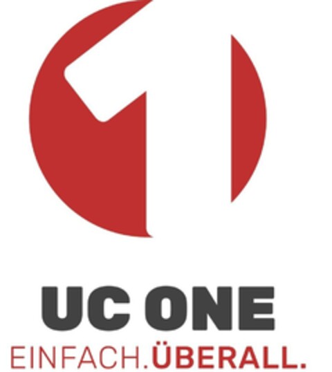 1 UC ONE EINFACH.ÜBERALL. Logo (DPMA, 02.11.2023)