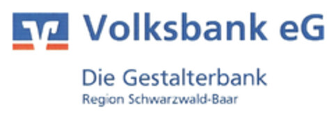 V Volksbank eG Die Gestalterbank Region Schwarzwald-Baar Logo (DPMA, 24.10.2024)