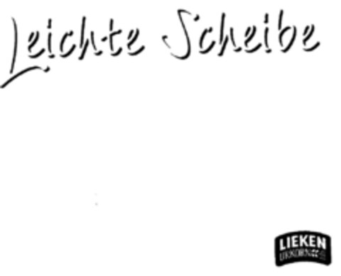 Leichte Scheibe LIEKEN Logo (DPMA, 02/25/2002)