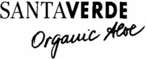 SANTAVERDE Organic Aloe Logo (DPMA, 04.02.2003)