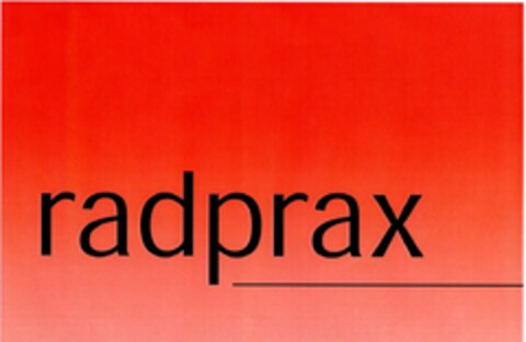 radprax Logo (DPMA, 06.08.2003)