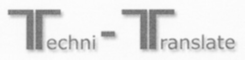 Techni-Translate Logo (DPMA, 07.10.2003)