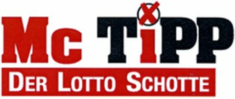 Mc TiPP DER LOTTO SCHOTTE Logo (DPMA, 11/24/2003)