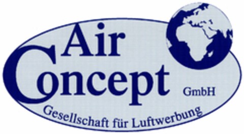 Air Concept GmbH Gesellschaft für Luftwerbung Logo (DPMA, 16.12.2003)