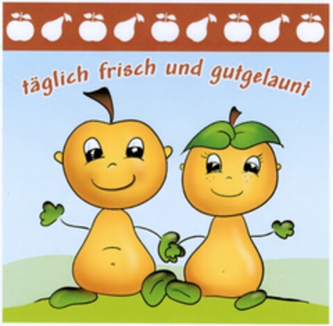 täglich frisch und gutgelaunt Logo (DPMA, 12.05.2006)