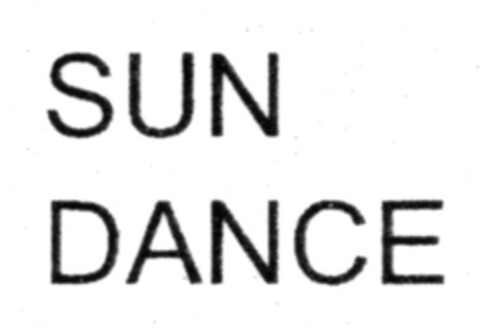 SUN DANCE Logo (DPMA, 05.09.2007)