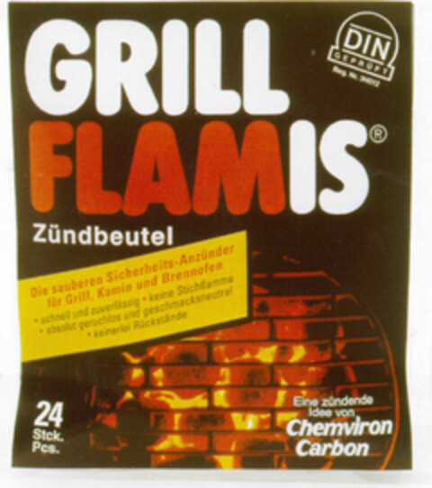 GRILL FLAMIS Logo (DPMA, 19.08.1995)