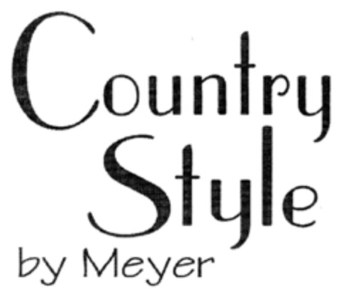 Country Style by Meyer Logo (DPMA, 26.02.1998)