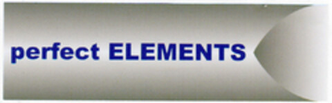 perfect ELEMENTS Logo (DPMA, 08/27/1999)
