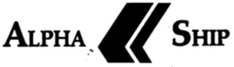 ALPHA SHIP Logo (DPMA, 10/30/1999)