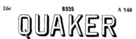 QUAKER Logo (DPMA, 30.01.1895)