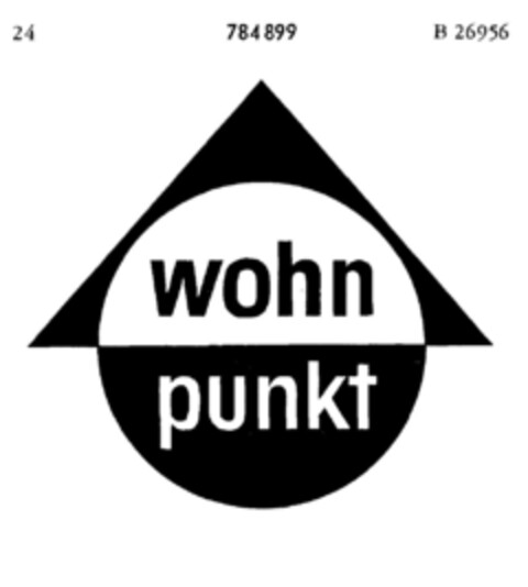 wohn punkt Logo (DPMA, 08.05.1962)