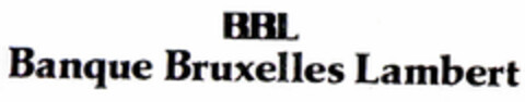 BBL Banque Bruxelles Lambert Logo (DPMA, 28.10.1982)