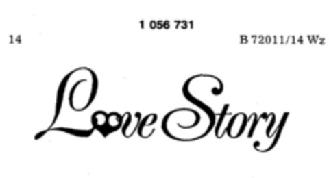 Love Story Logo (DPMA, 07.03.1983)