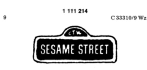 CTW SESAME STREET Logo (DPMA, 25.07.1984)