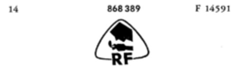 RF Logo (DPMA, 02/03/1964)