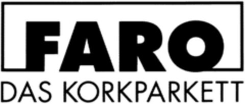 FARO DAS KORKPARKETT Logo (DPMA, 07.05.1993)