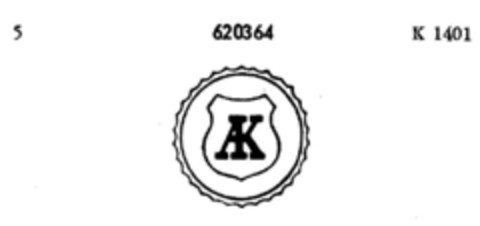 AK Logo (DPMA, 15.07.1950)