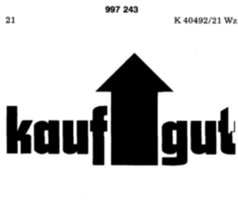 kauf gut Logo (DPMA, 19.03.1979)