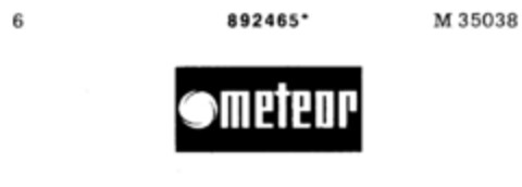 meteor Logo (DPMA, 26.11.1971)