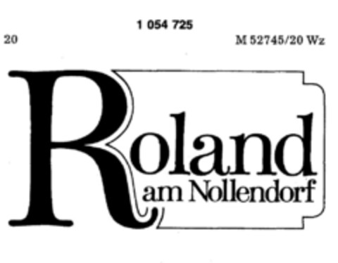 Roland am Nollendorf Logo (DPMA, 23.03.1983)