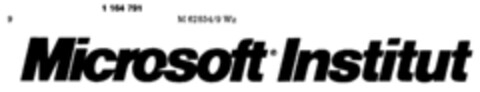 Microsoft  Institut Logo (DPMA, 28.04.1988)