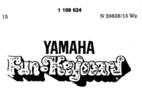 YAMAHA Fun-Keyboard Logo (DPMA, 11.11.1986)