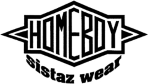 HOMEBOY sistanz wear Logo (DPMA, 14.07.1993)