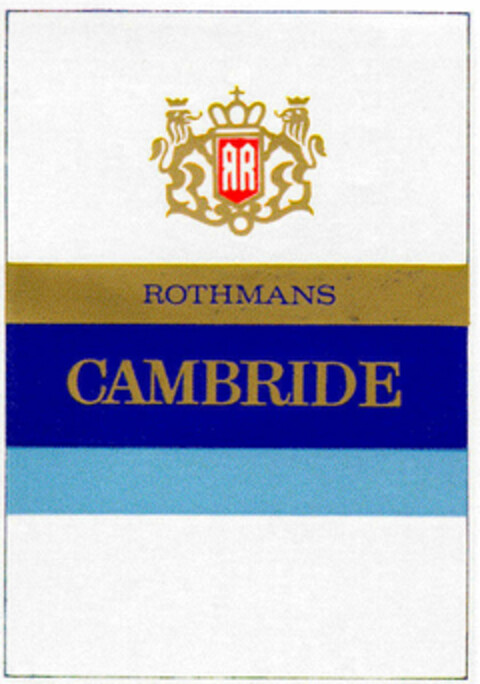 ROTHMANS CAMBRIDE Logo (DPMA, 06/22/1968)
