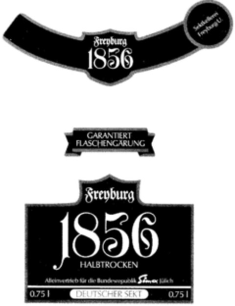 Freyburg 1856 DEUTSCHER SEKT Logo (DPMA, 01/27/1978)