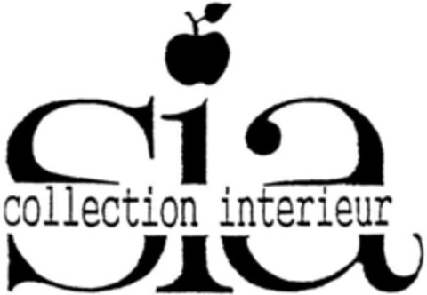 sia collection interieur Logo (DPMA, 27.05.1992)