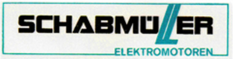 SCHABMÜLLER ELEKTROMOTOREN Logo (DPMA, 07.05.1974)