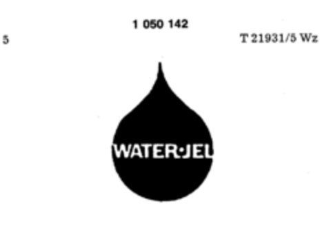 WATER JEL Logo (DPMA, 19.08.1982)