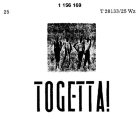 TOGETTA Logo (DPMA, 19.10.1988)